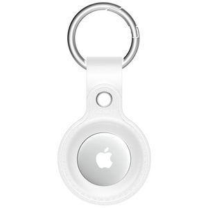 Cygnett StyleTrack Leather AirTag Case White