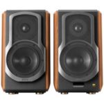EDIFIER S1000MKII Premium Hi-Res Bookshelf Speaker Brown