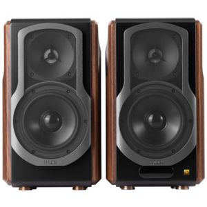 EDIFIER S2000MKIII Premium Hi-Res Bookshelf Speaker Brown