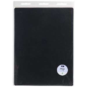 J.Burrows Desk Mat with Foam Underlay Black 680 x 480mm