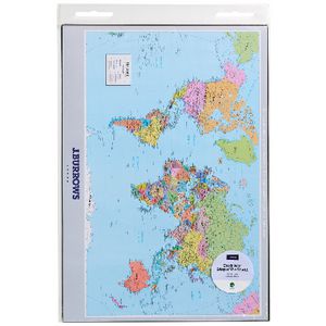 J.Burrows Desk Mat Map of the World 630 x 440mm