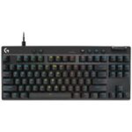 Logitech G PRO X TKL RAPID Magnetic Analog Gaming Keyboard Bk