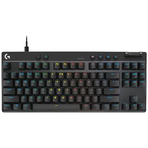 Logitech G PRO X TKL RAPID Magnetic Analog Gaming Keyboard Bk