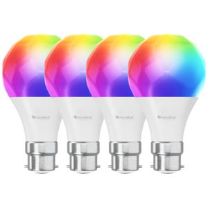 Nanoleaf Matter Smart Bulb B22 Base 4 Pack