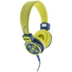 Moki Kid Safe Volume Limited Headphones  Blue/Yellow