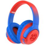 Moki Mixi Kids Volume Limited Wireless Headphones Blue/Red