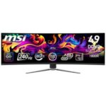 MSI MPG 49" DQHD 240Hz OLED Ultrawide Monitor 491CQPX