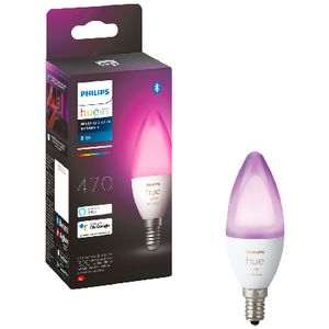 Philips Hue 6W E14 Smart Candle Bulb White & Colour