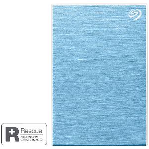 Seagate 2TB One Touch Portable Hard Drive Sky Blue